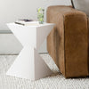 Aktag side table, White