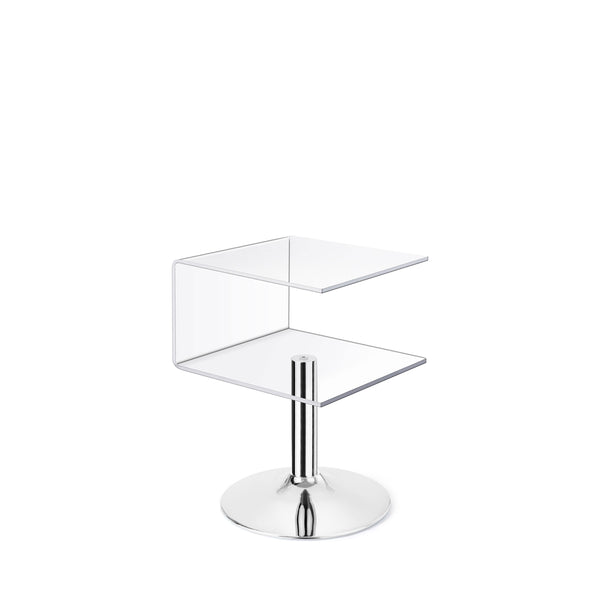 Alag side table, Clear