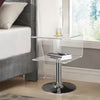 Alag side table, Clear