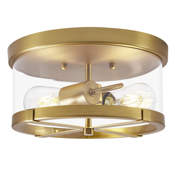 Albarola flush mount light, Gold