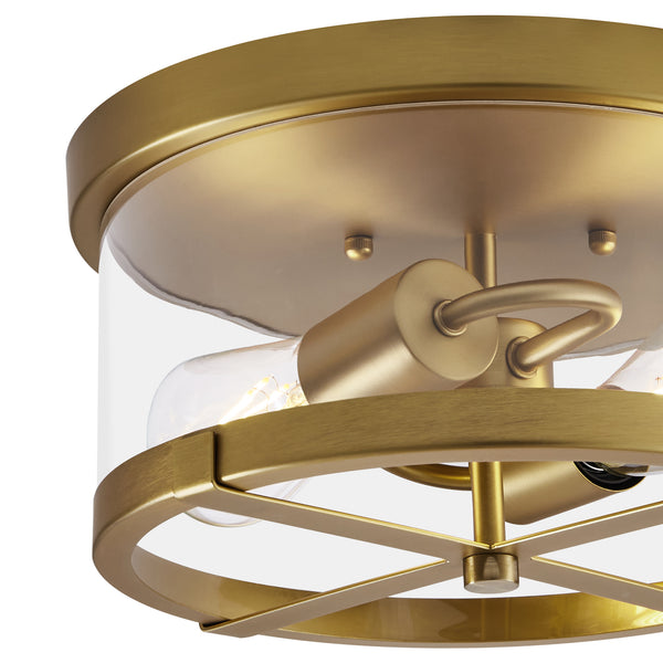 Albarola flush mount light, Gold