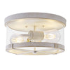 Albarola flush mount light, White