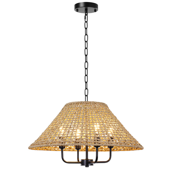Altesse chandelier light, Black