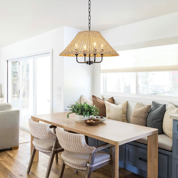 Altesse chandelier light, Black