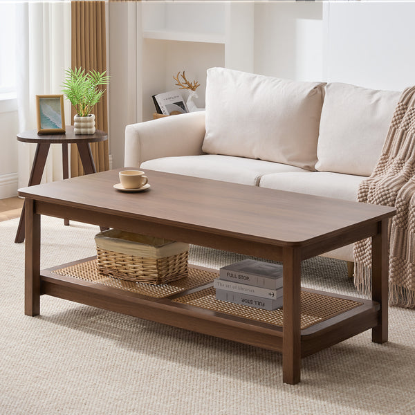 Altun coffee table, Brown Pine