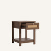 Altun side table, Brown MDF