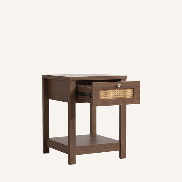 Altun side table, Brown MDF