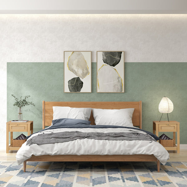 Altun side table, Natural MDF