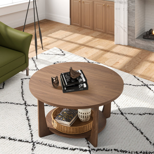 Anding coffee table, Brown Pine