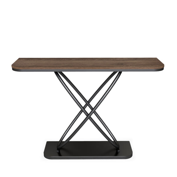 Ankou Console Table in Brown MDF