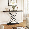 Ankou Console Table in Brown MDF