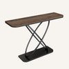 Ankou Console Table in Brown MDF