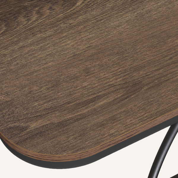 Ankou Console Table in Brown MDF