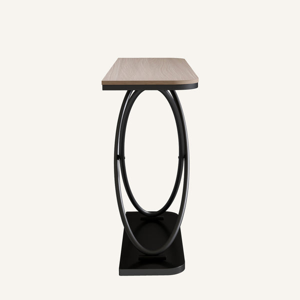 Ankou Console Table in Greige MDF