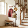 Antlers Coat Rack Brown Rubberwood