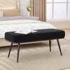Anyang bench, Black Glera Velvet