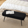 Anyang bench, Black Glera Velvet