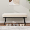 Anyang bench, Cream Glera Velvet