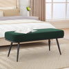 Anyang bench, Green Glera Velvet