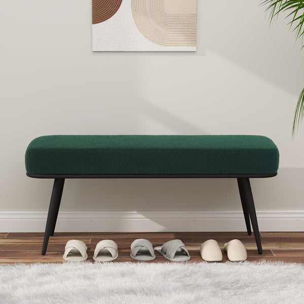 Anyang bench, Green Glera Velvet