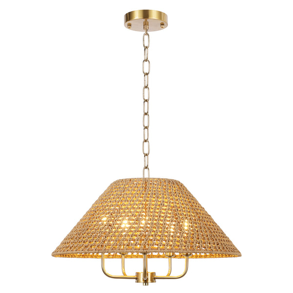 Arneis chandelier light, Gold