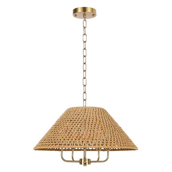 Arneis chandelier light, Gold