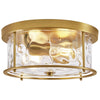 Arvine flush mount light, Gold