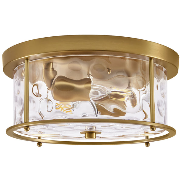 Arvine flush mount light, Gold