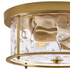 Arvine flush mount light, Gold