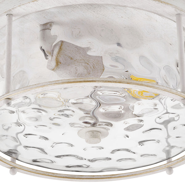 Arvine flush mount light, White