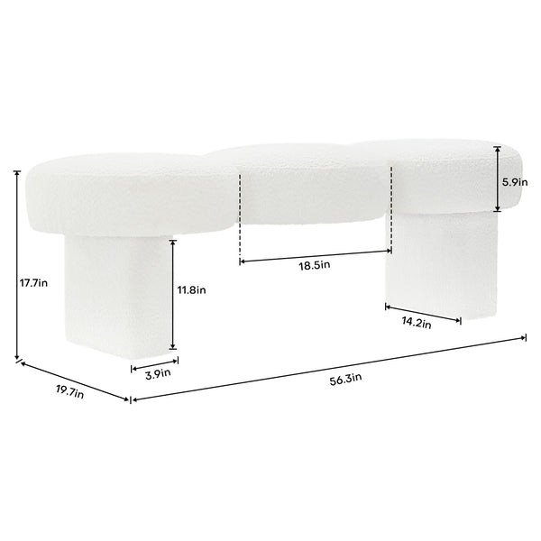 Astin bench dimensions
