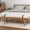 Babian bench, Cream Glera Velvet
