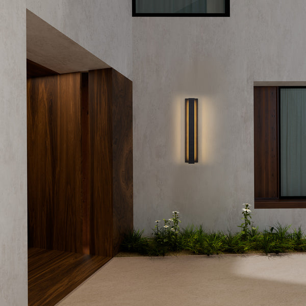 Bakator outdoor wall light, 23 inch