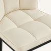 Bock Lager dining chair, Beige Aledo Leather