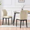 Bock Lager dining chair, Beige Aledo Leather