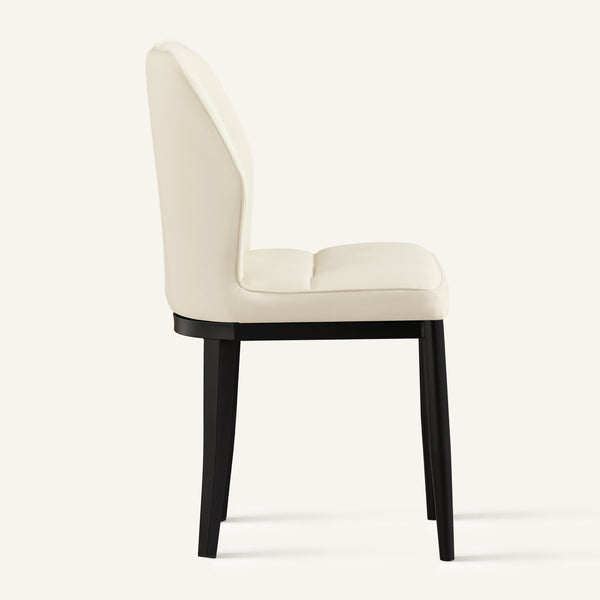Bock Lager dining chair, Beige Aledo Leather