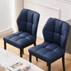 Bock Lager dining chair, Blue Ervi Leather