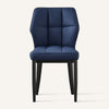 Bock Lager dining chair, Blue Ervi Leather