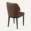 Bock Lager dining chair, Brown Aledo Leather