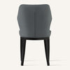 Bock Lager dining chair, Gray Aledo Leather