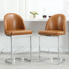 Bonarda bar stool, Brown Mara Leather