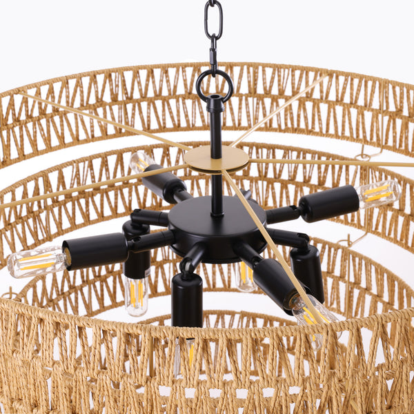 Breslava Chandelier Light in Natural