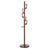 Cactus Coat Rack in Brown Rubberwood