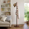 Cactus Coat Rack in Brown Rubberwood