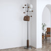 Cactus II Coat Rack in Gray Brushed Finish