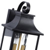 Canino outdoor wall light, Black