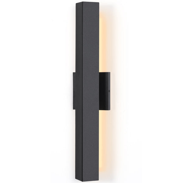 Chardoris outdoor wall light, Black