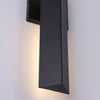 Chardoris outdoor wall light, Black