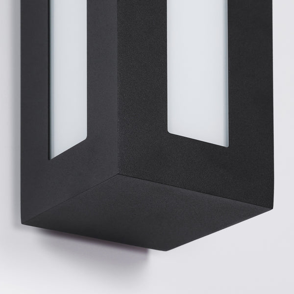 Chasselas outsoor wall light, Black