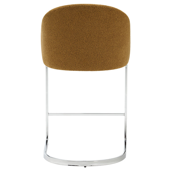 Cider Counter Stool in Yellow Agni Fabric